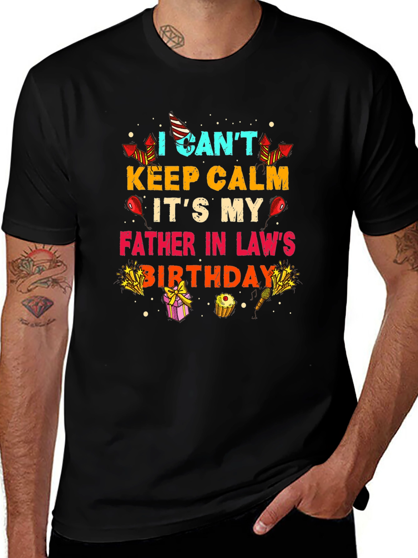 Father-in-Law Birthday Celebration T-Shirt