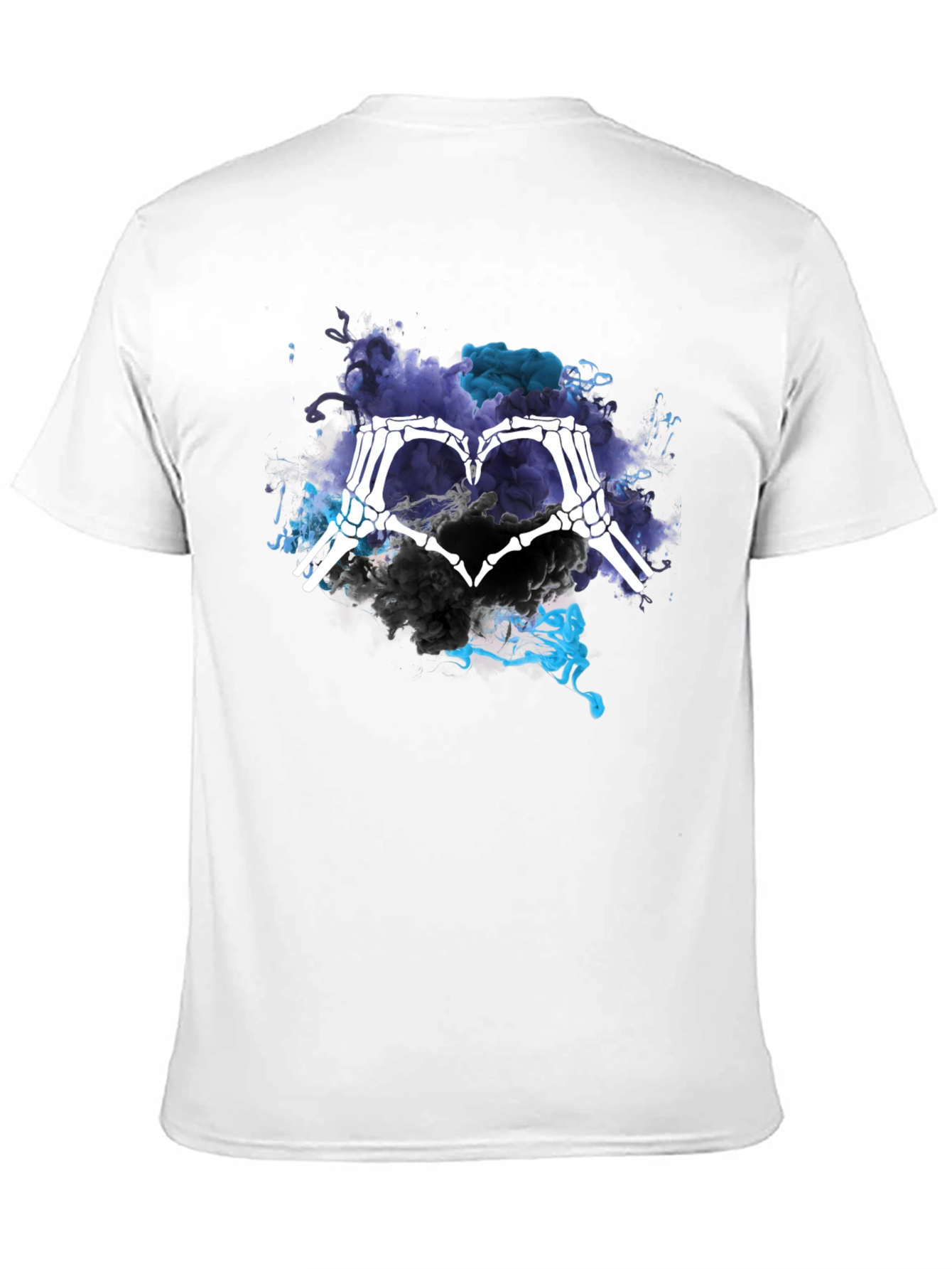 Skeleton Hand Heart Graphic Tee