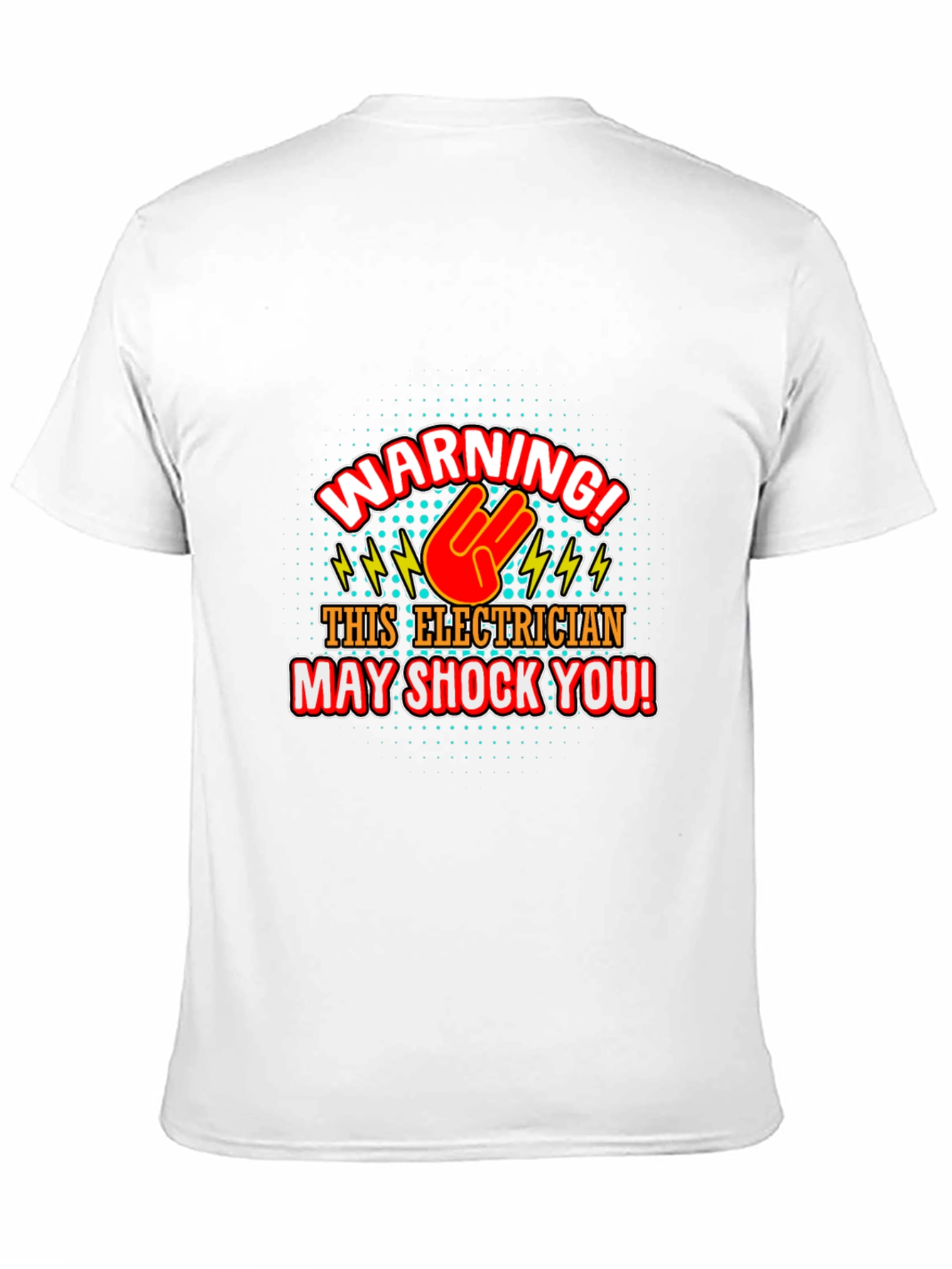 Electrician Warning T-Shirt - Shocking Humor!