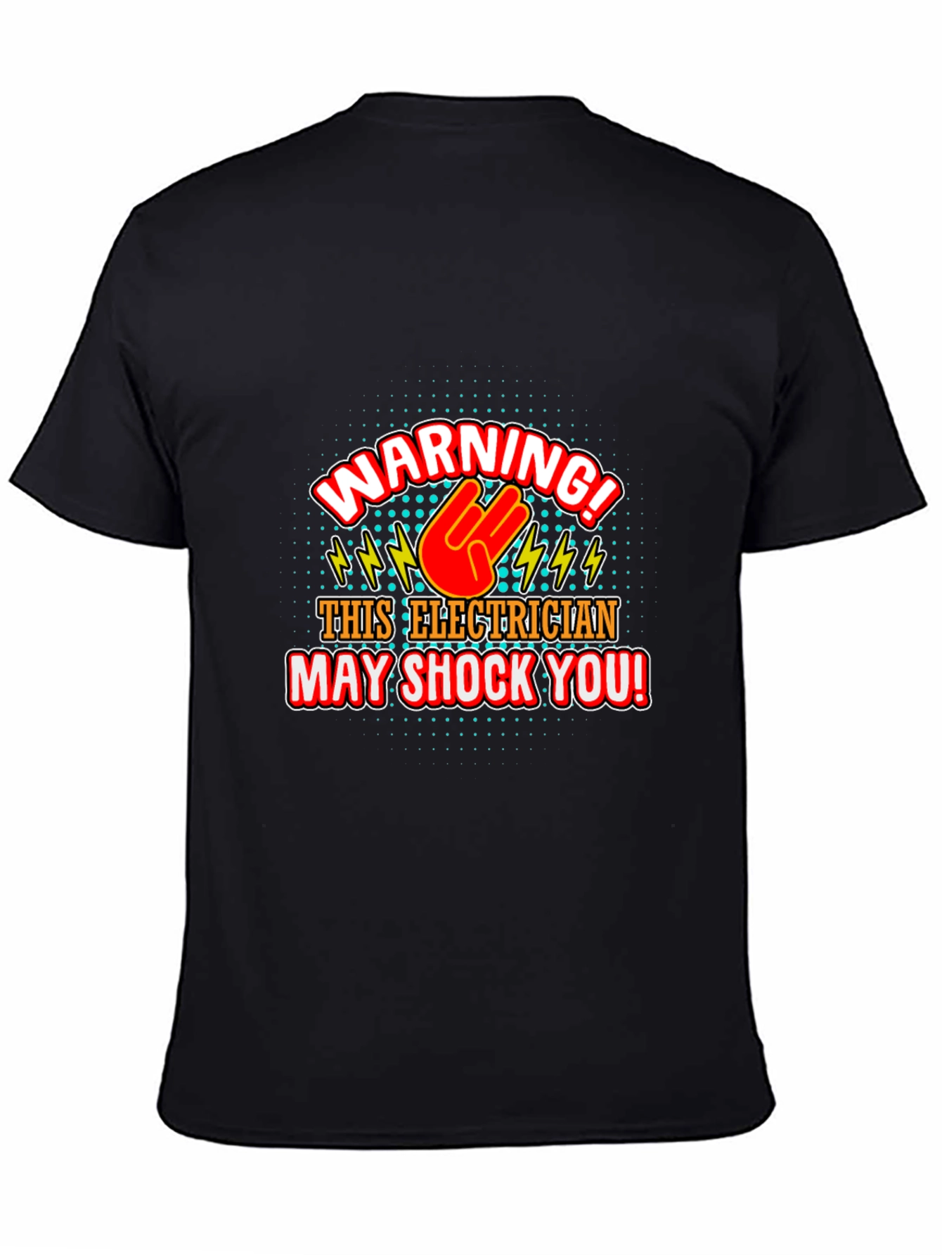 Electrician Warning T-Shirt - Shocking Humor!