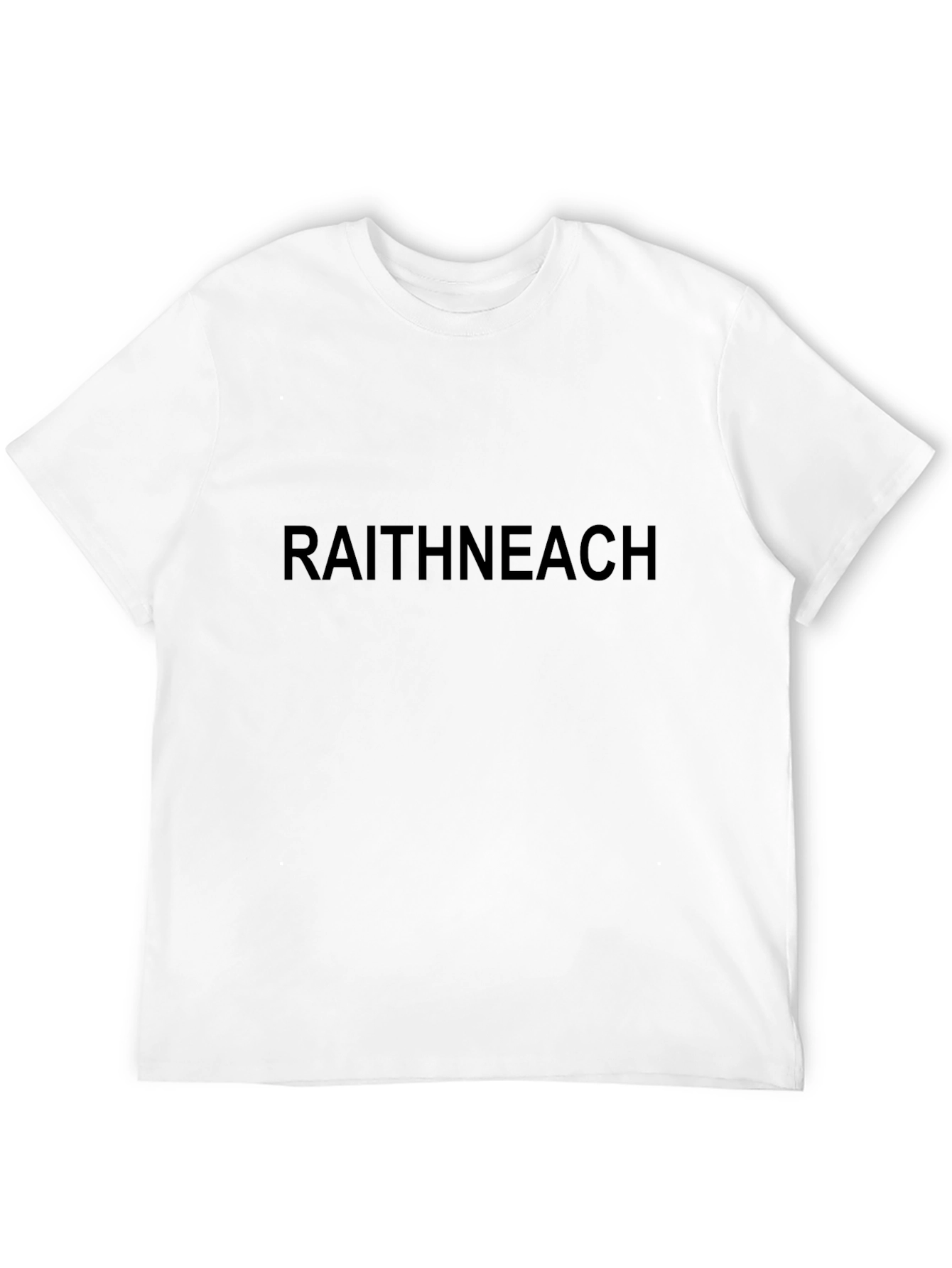 Raithneach T-Shirt - Classic Black Cotton Tee