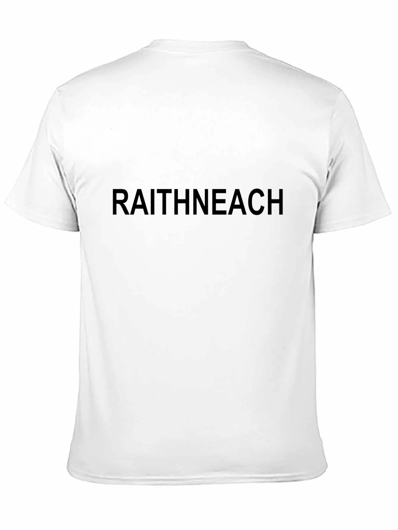 Raithneach T-Shirt - Classic Black Cotton Tee
