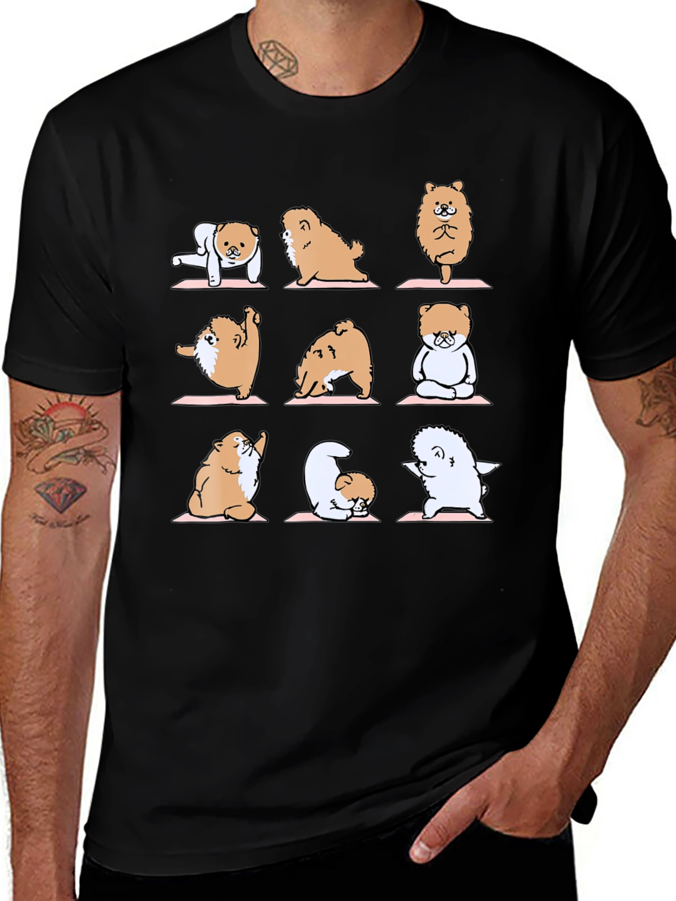 Yoga Dog T-Shirt - Cute & Comfy