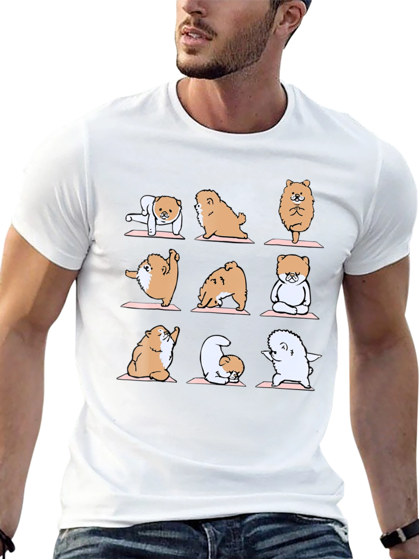 Yoga Dog T-Shirt - Cute & Comfy