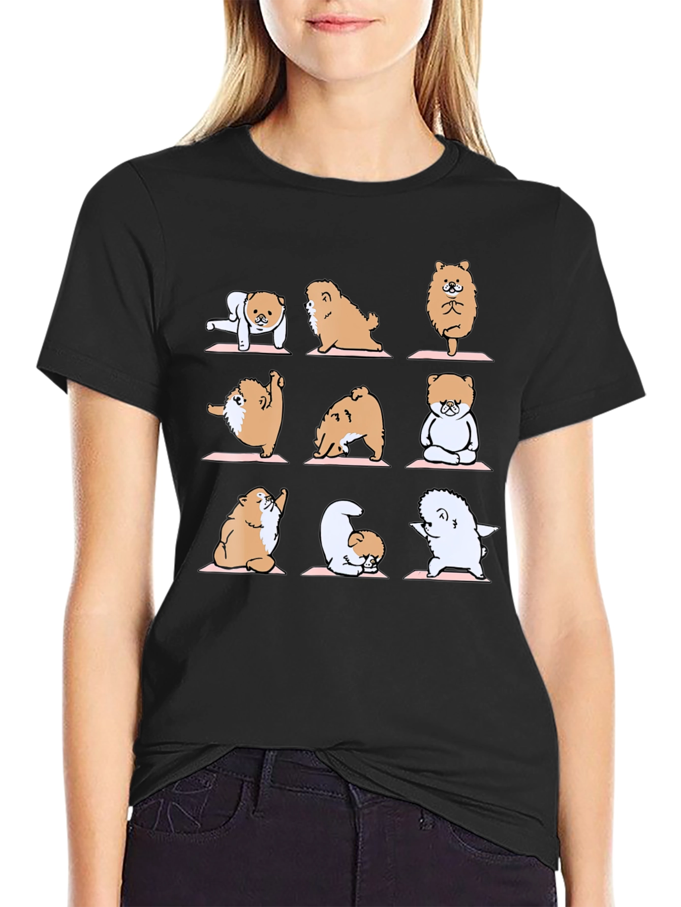 Yoga Dog T-Shirt - Cute & Comfy