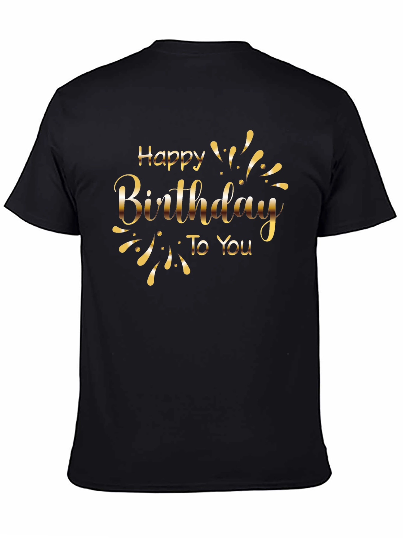 Happy Birthday T-Shirt - Stylish Celebration Wear