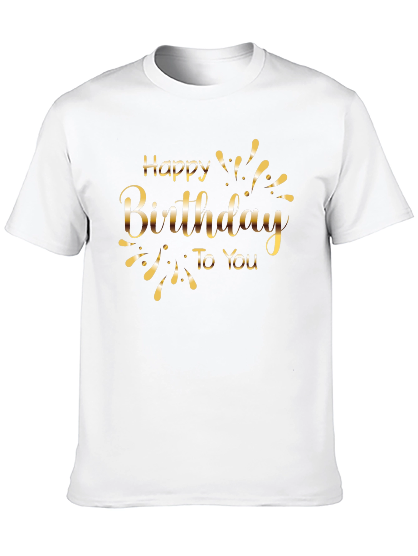 Happy Birthday T-Shirt - Stylish Celebration Wear