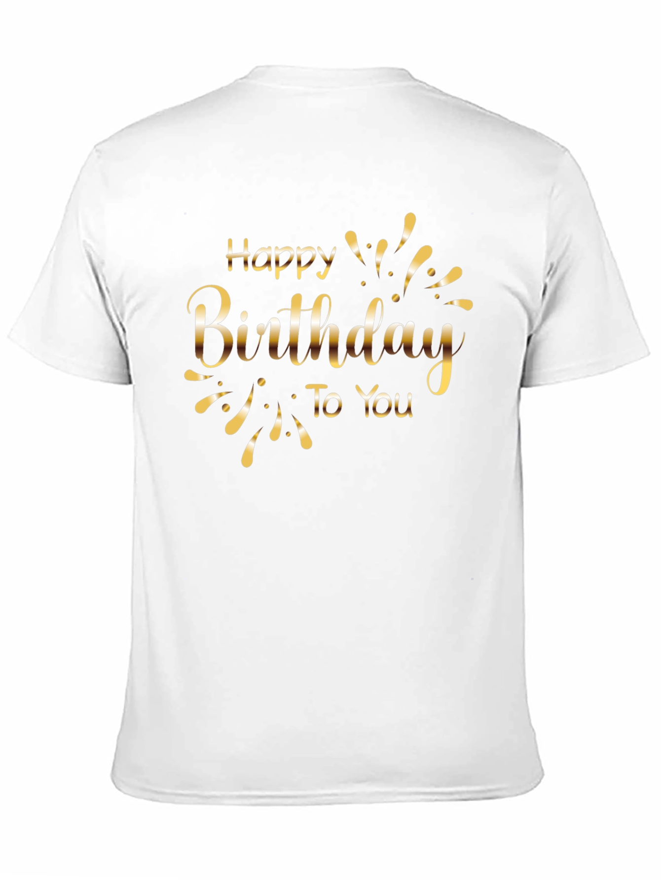 Happy Birthday T-Shirt - Stylish Celebration Wear