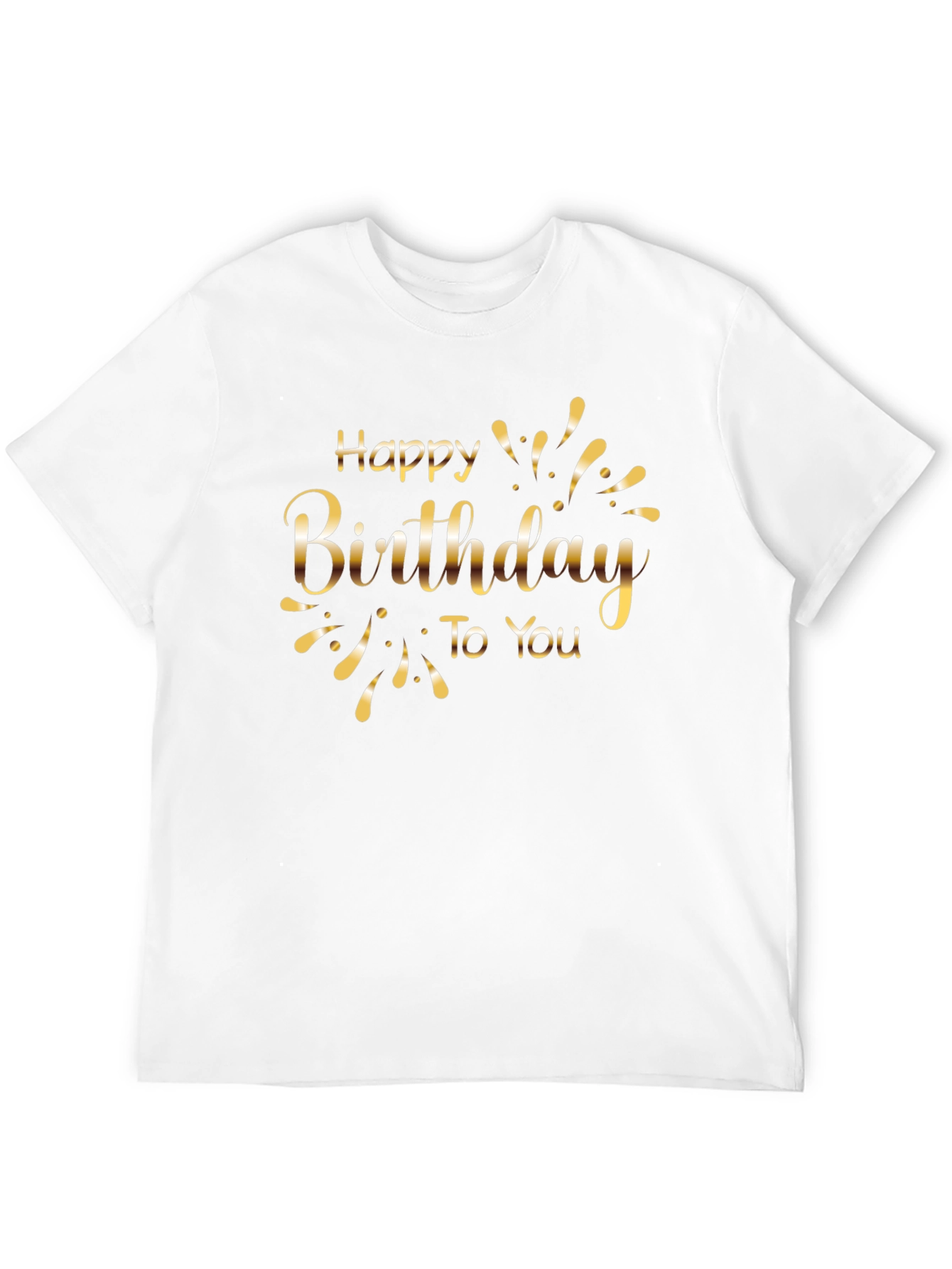 Happy Birthday T-Shirt - Stylish Celebration Wear