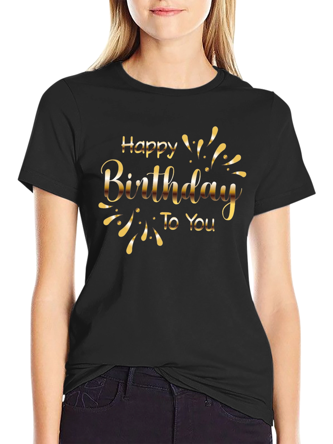 Happy Birthday T-Shirt - Stylish Celebration Wear