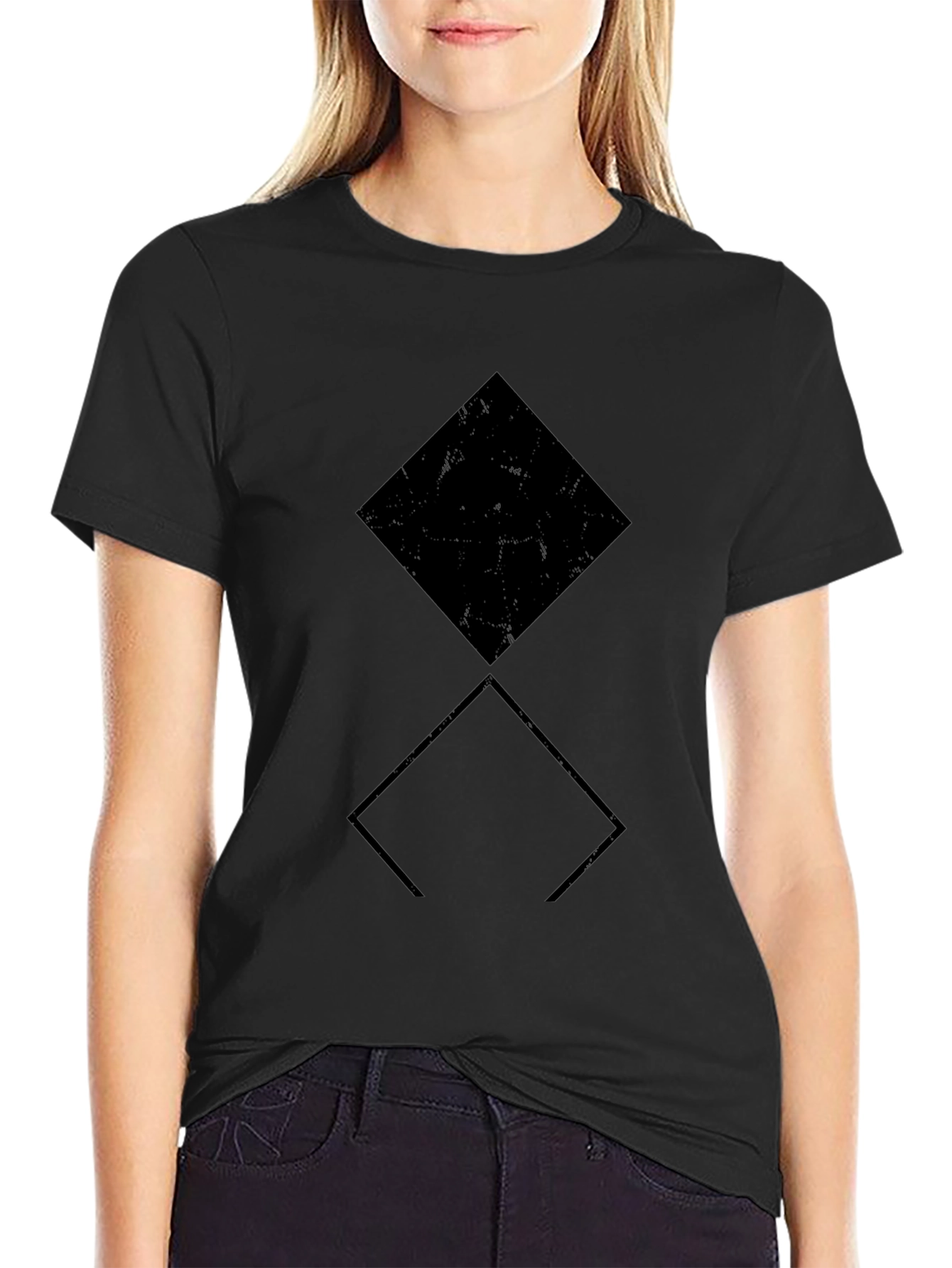 Black Diamond Graphic Tee - Casual Cool