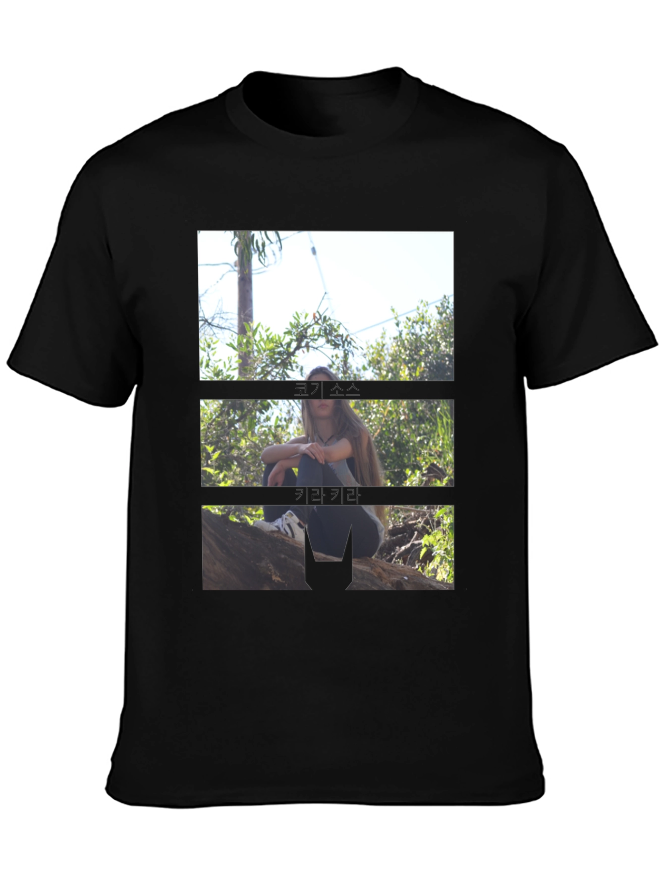 Unique Graphic Print T-Shirt