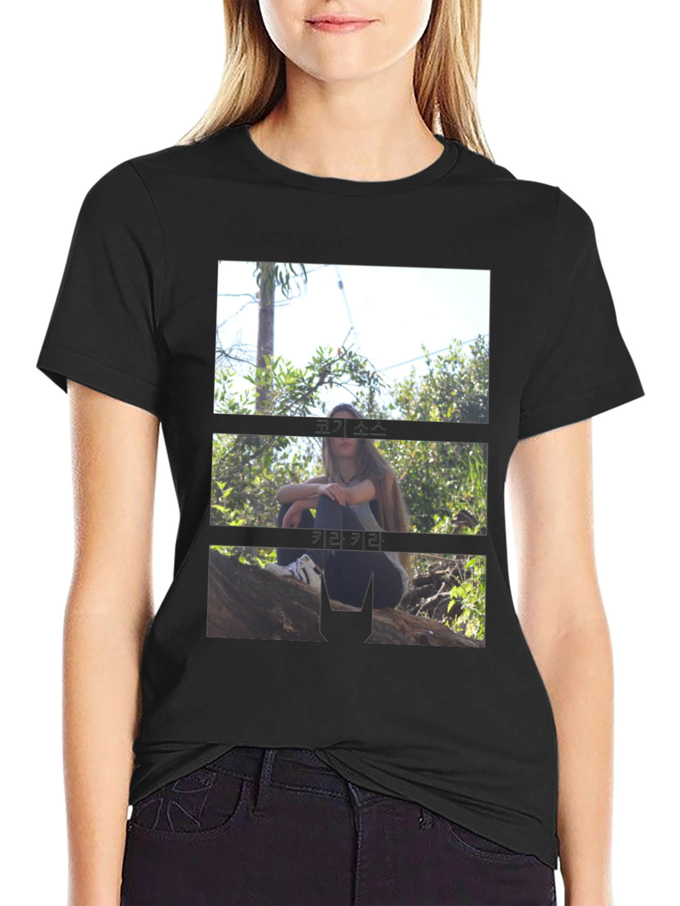 Unique Graphic Print T-Shirt