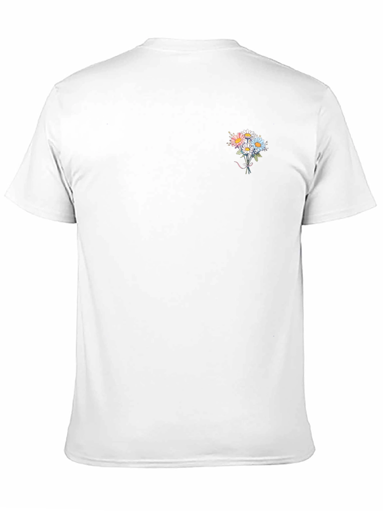 Floral Bouquet Graphic Tee - Soft Cotton