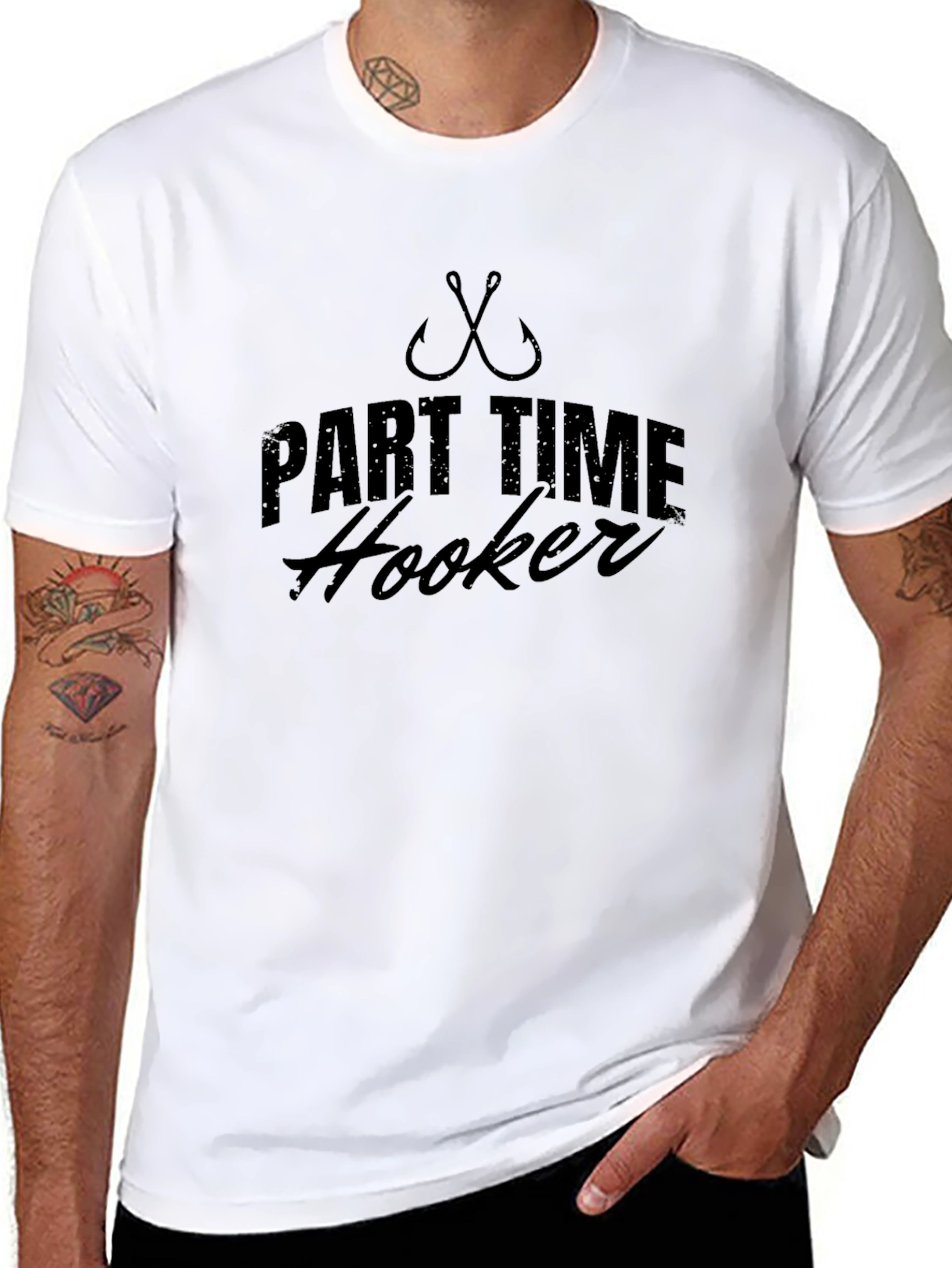 Part Time Hooker Fishing T-Shirt