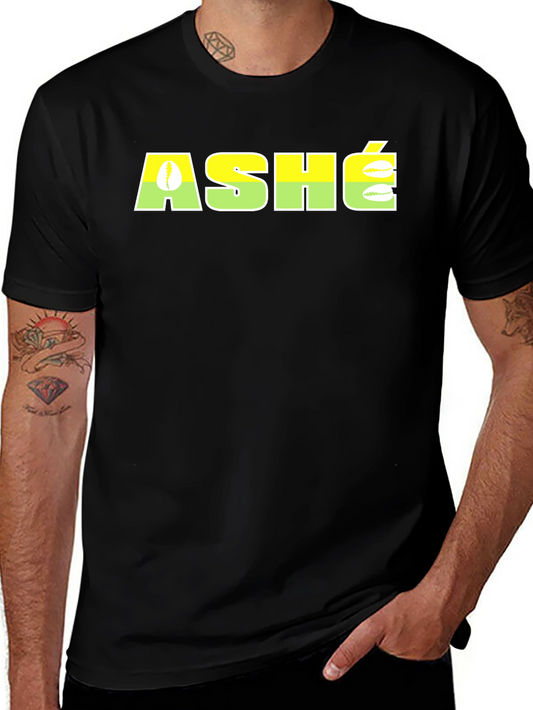 ASHÉ Graphic Tee - Stylish Black T-Shirt