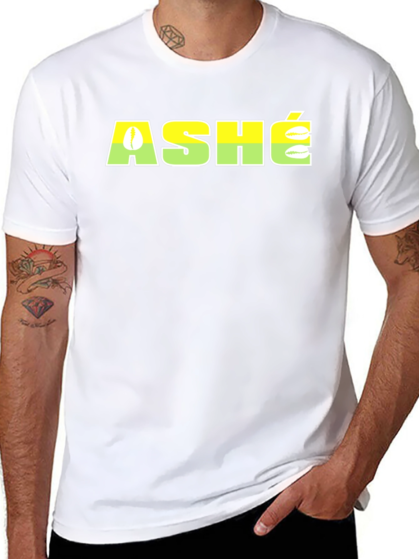 ASHÉ Graphic Tee - Stylish Black T-Shirt