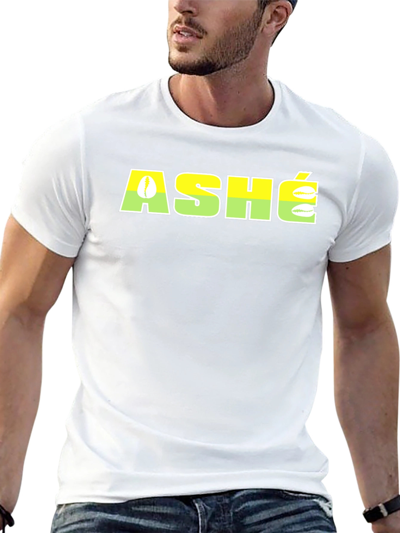 ASHÉ Graphic Tee - Stylish Black T-Shirt