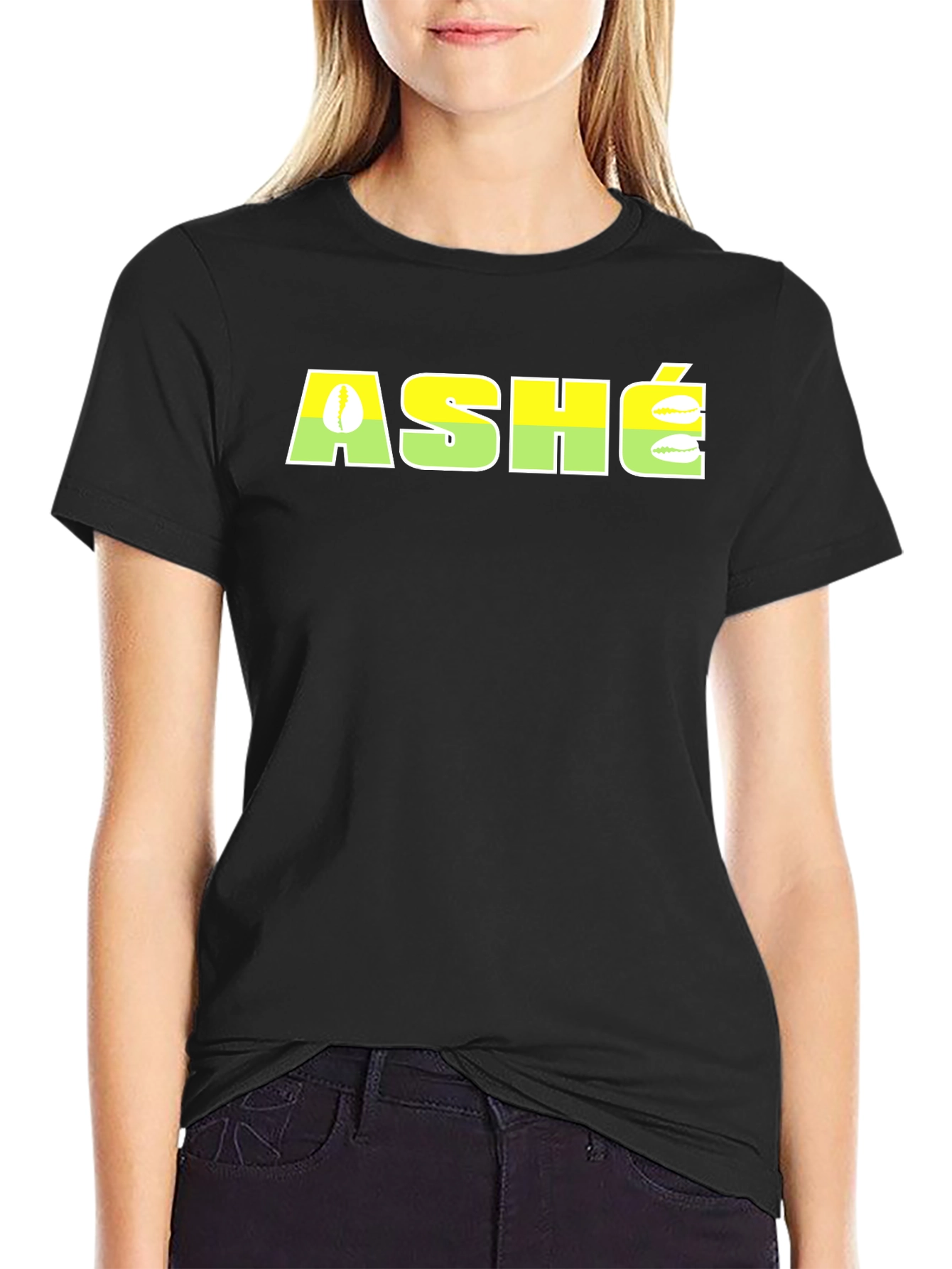 ASHÉ Graphic Tee - Stylish Black T-Shirt