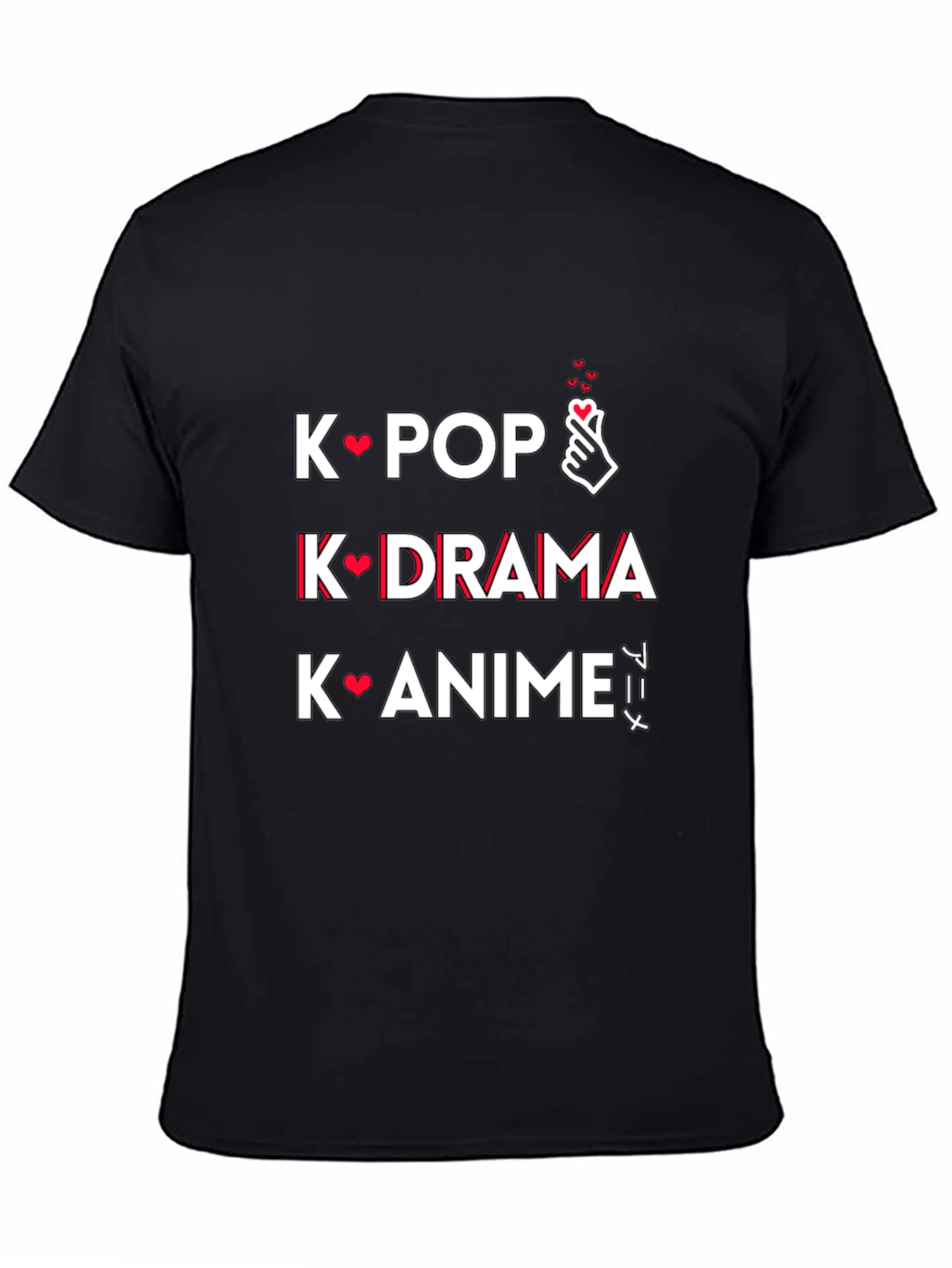 K-Pop K-Drama K-Anime T-Shirt