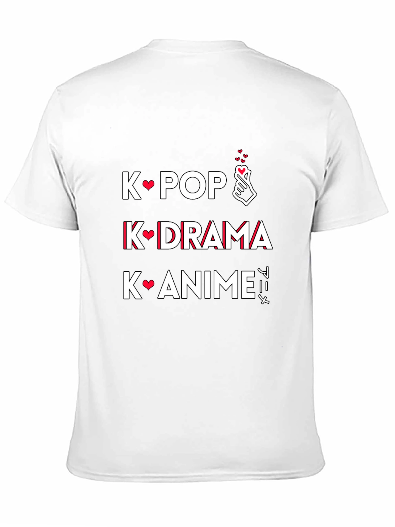 K-Pop K-Drama K-Anime T-Shirt