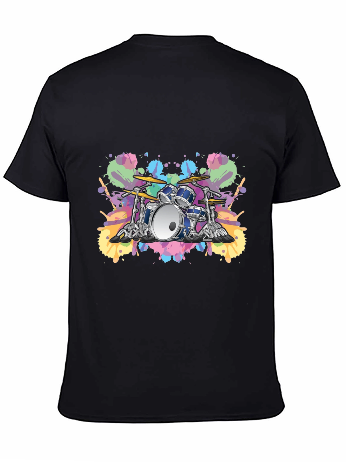 Drum Set Graphic Tee - Musicians Style