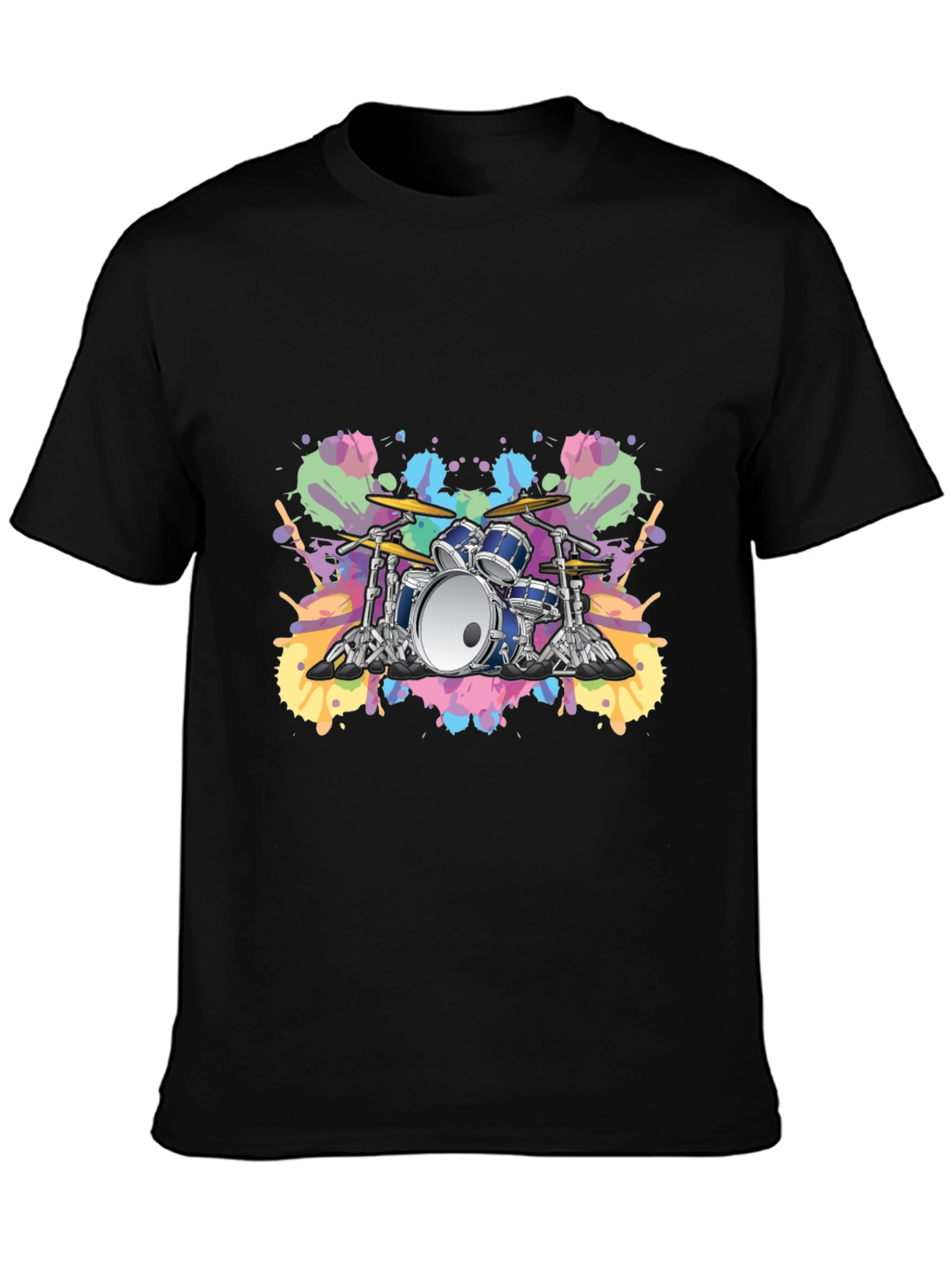 Drum Set Graphic Tee - Musicians Style