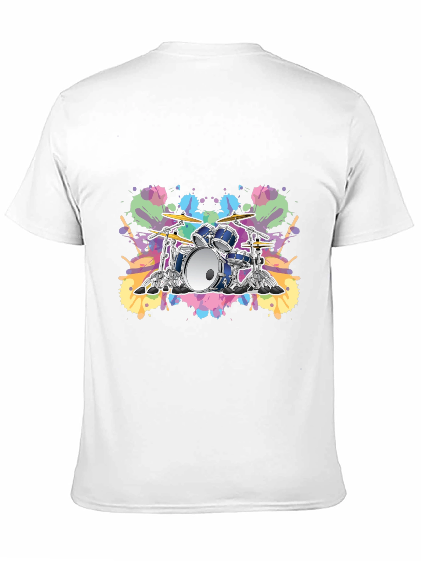 Drum Set Graphic Tee - Musicians Style