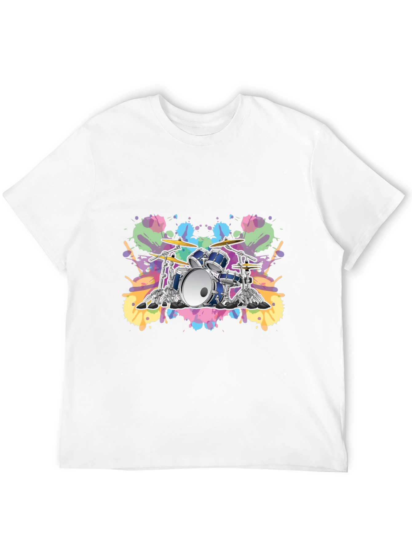 Drum Set Graphic Tee - Musicians Style