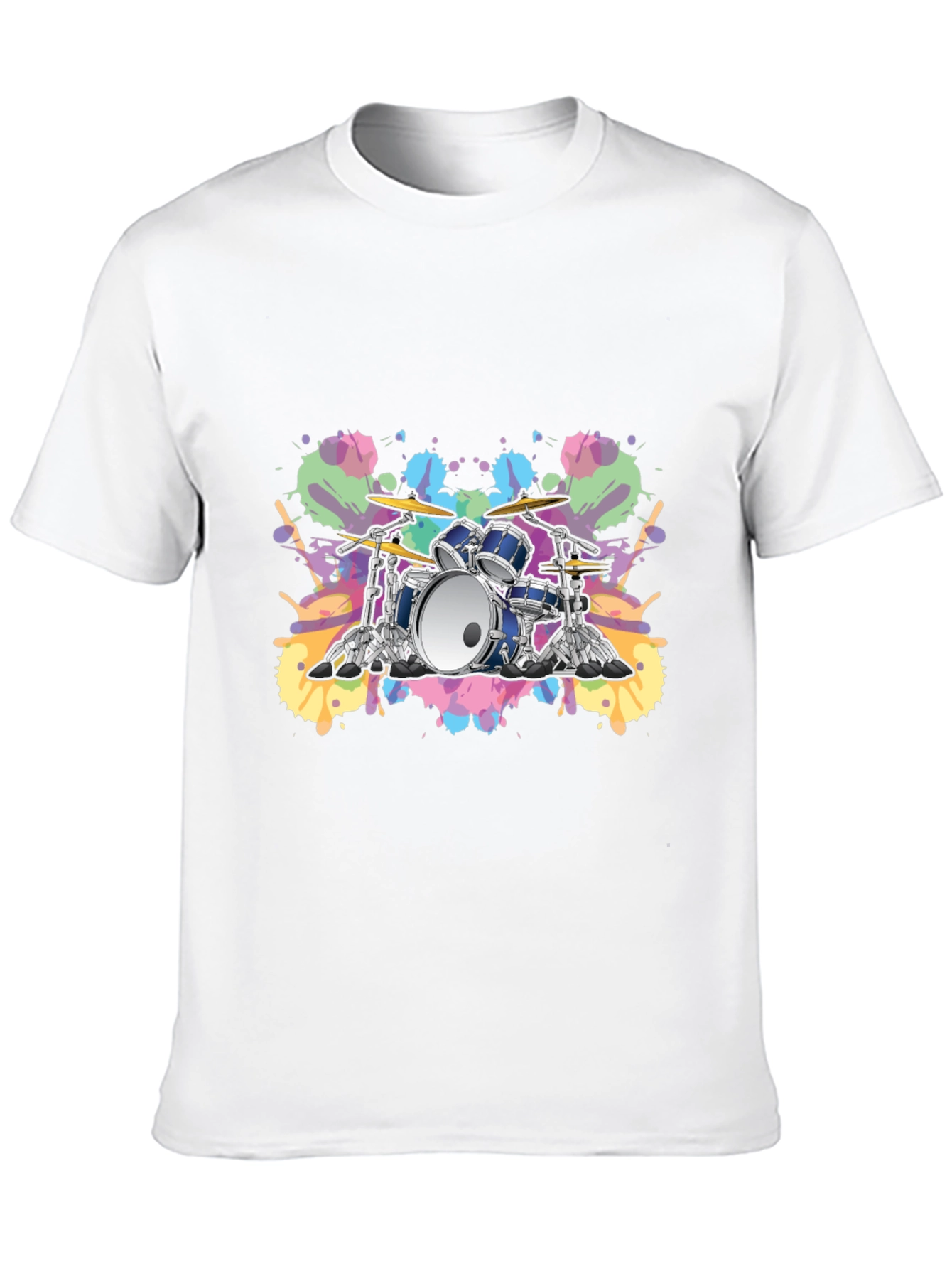 Drum Set Graphic Tee - Musicians Style