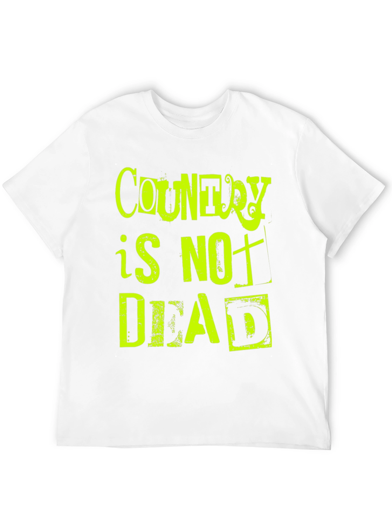 Country is Not Dead T-Shirt - Black Graphic Tee