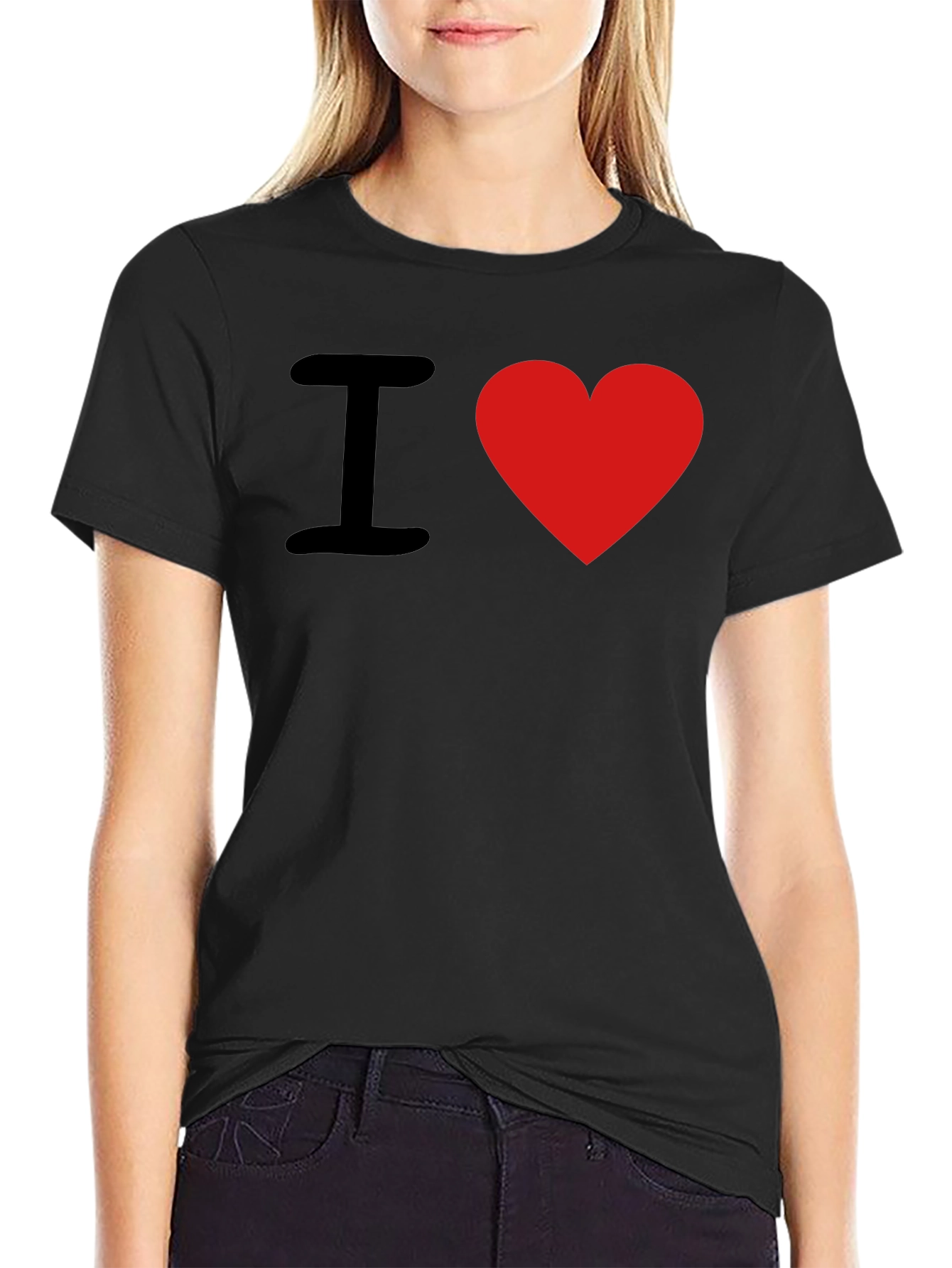 I Heart Black T-Shirt