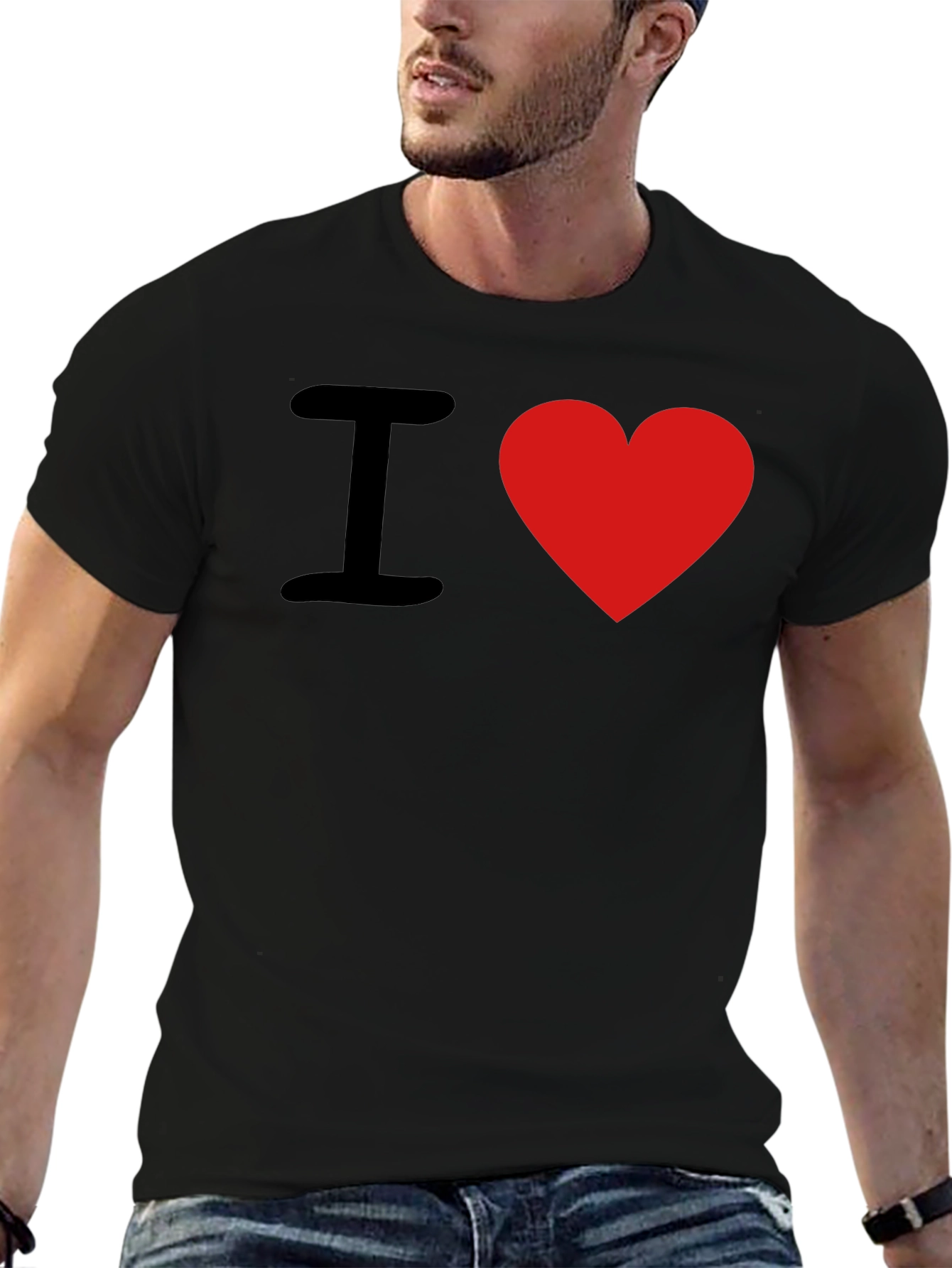 I Heart Black T-Shirt