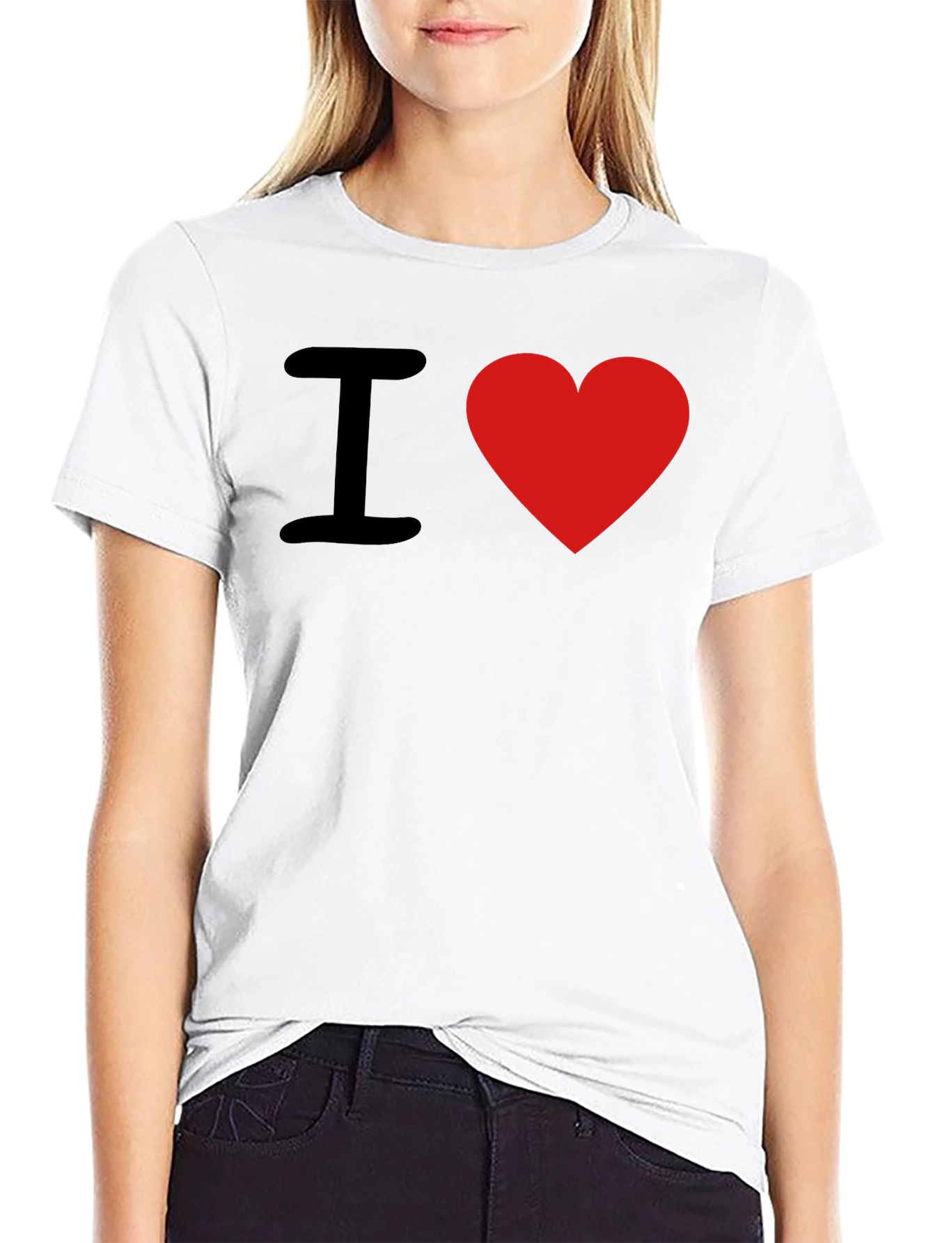 I Heart Black T-Shirt