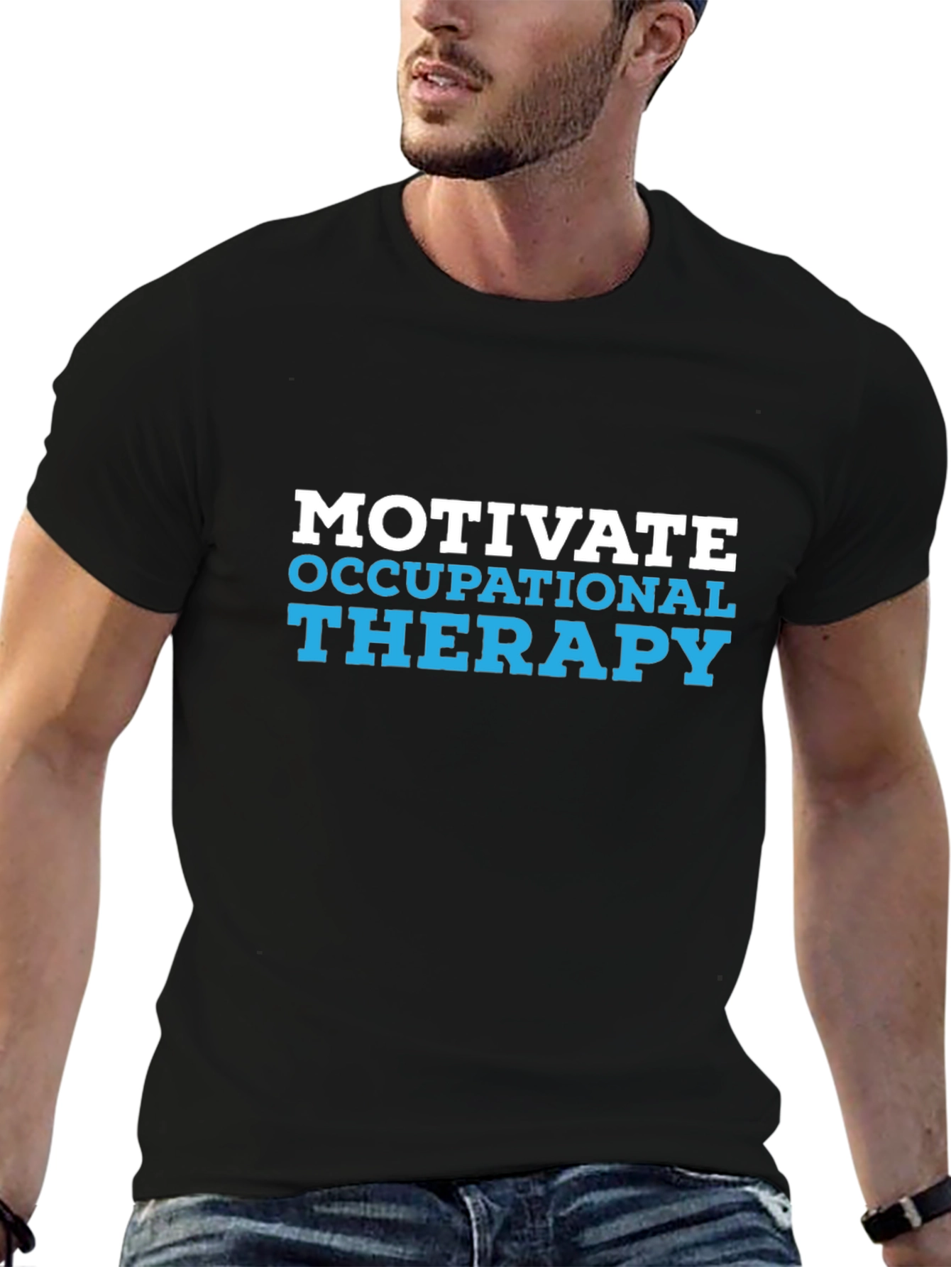 Motivate Occupational Therapy Black T-Shirt