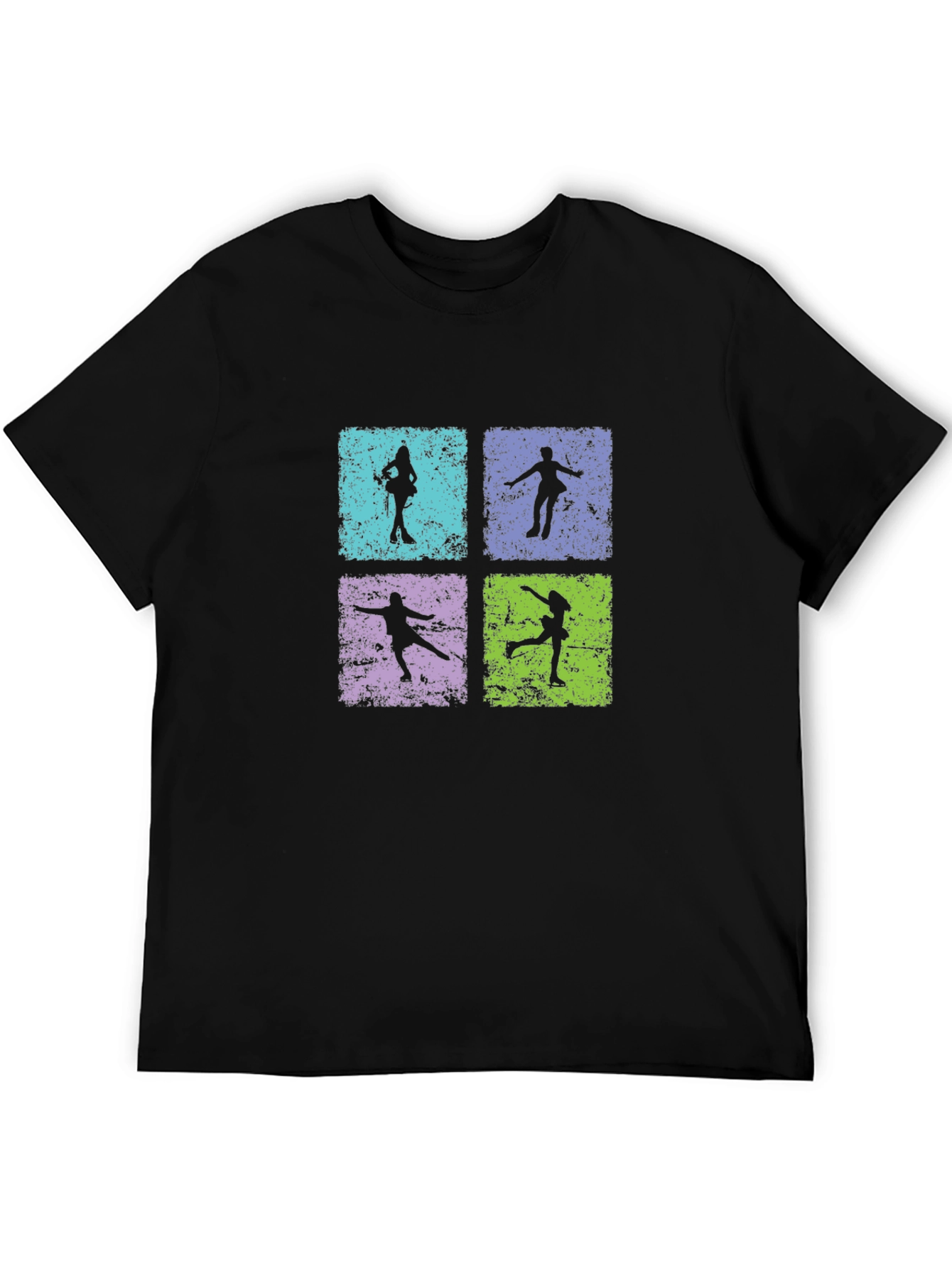 Figure Skating Black T-Shirt