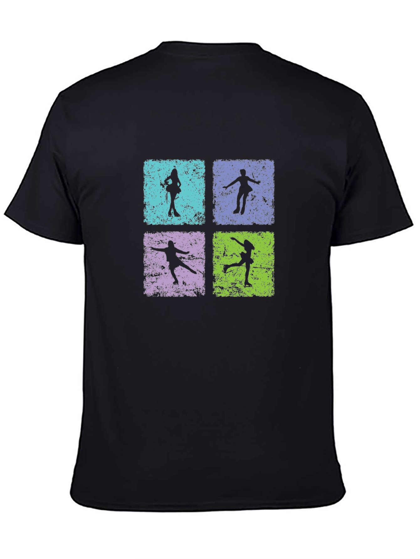 Figure Skating Black T-Shirt