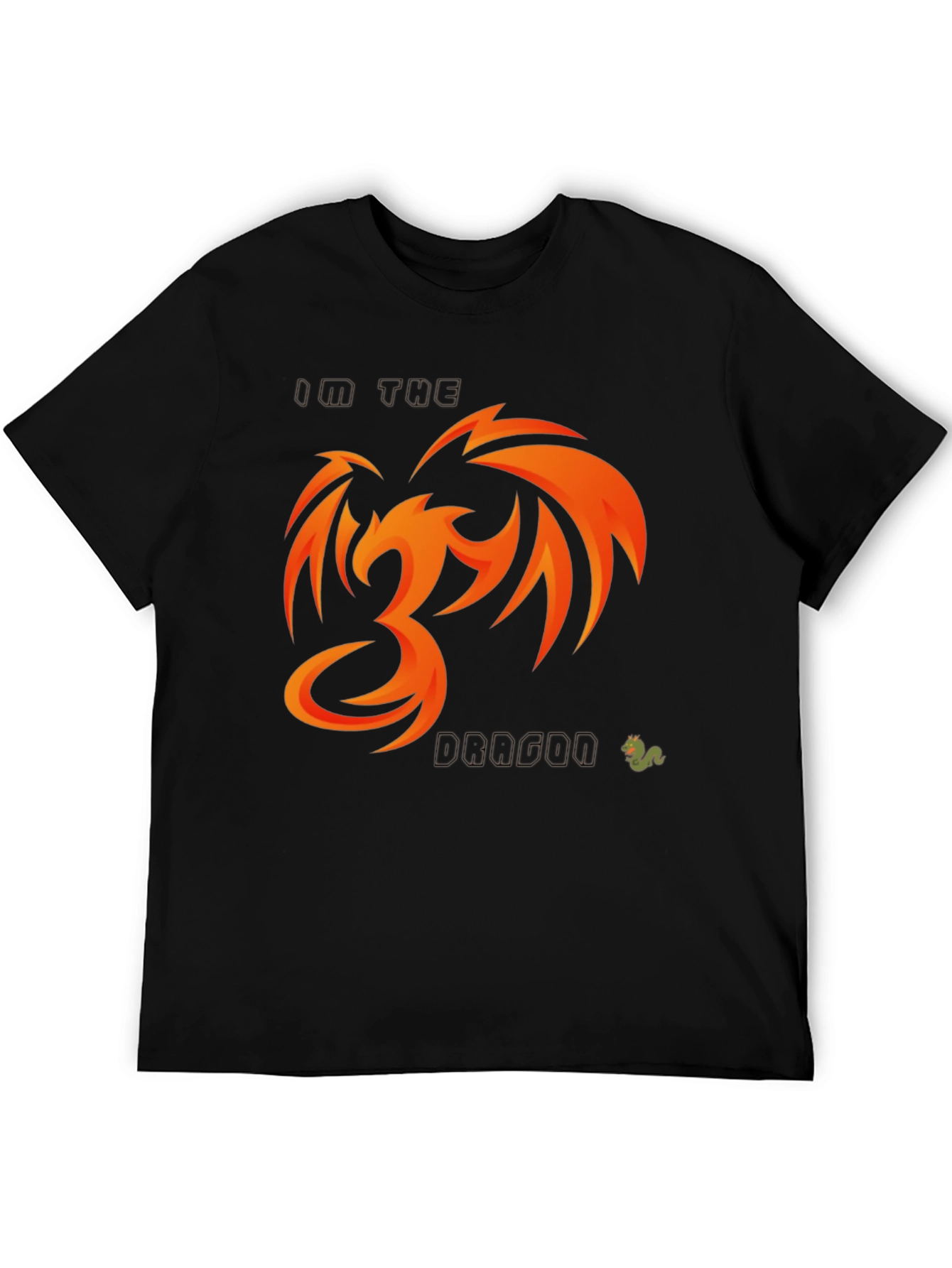 Im the Dragon Black T-Shirt