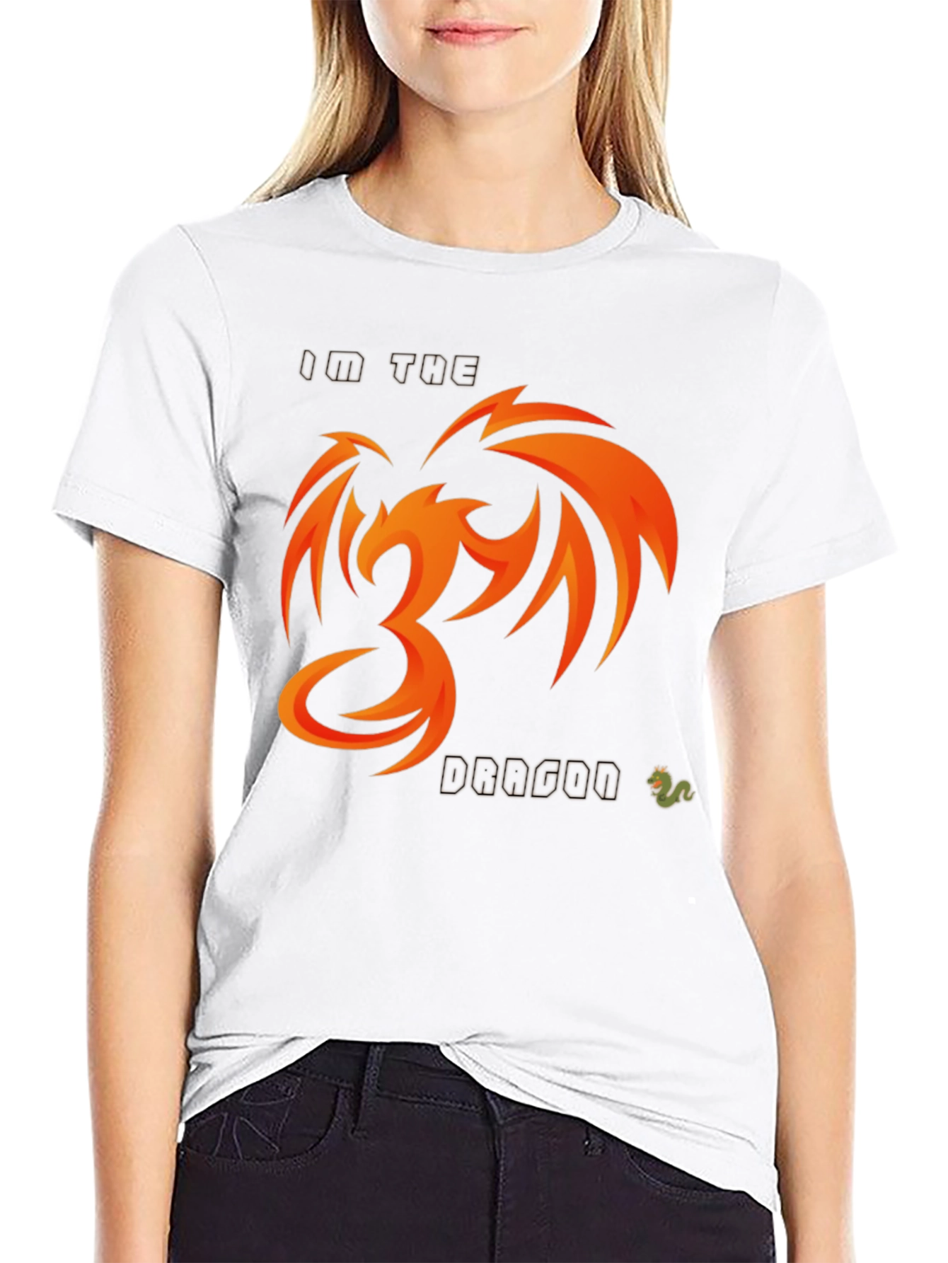 Im the Dragon Black T-Shirt