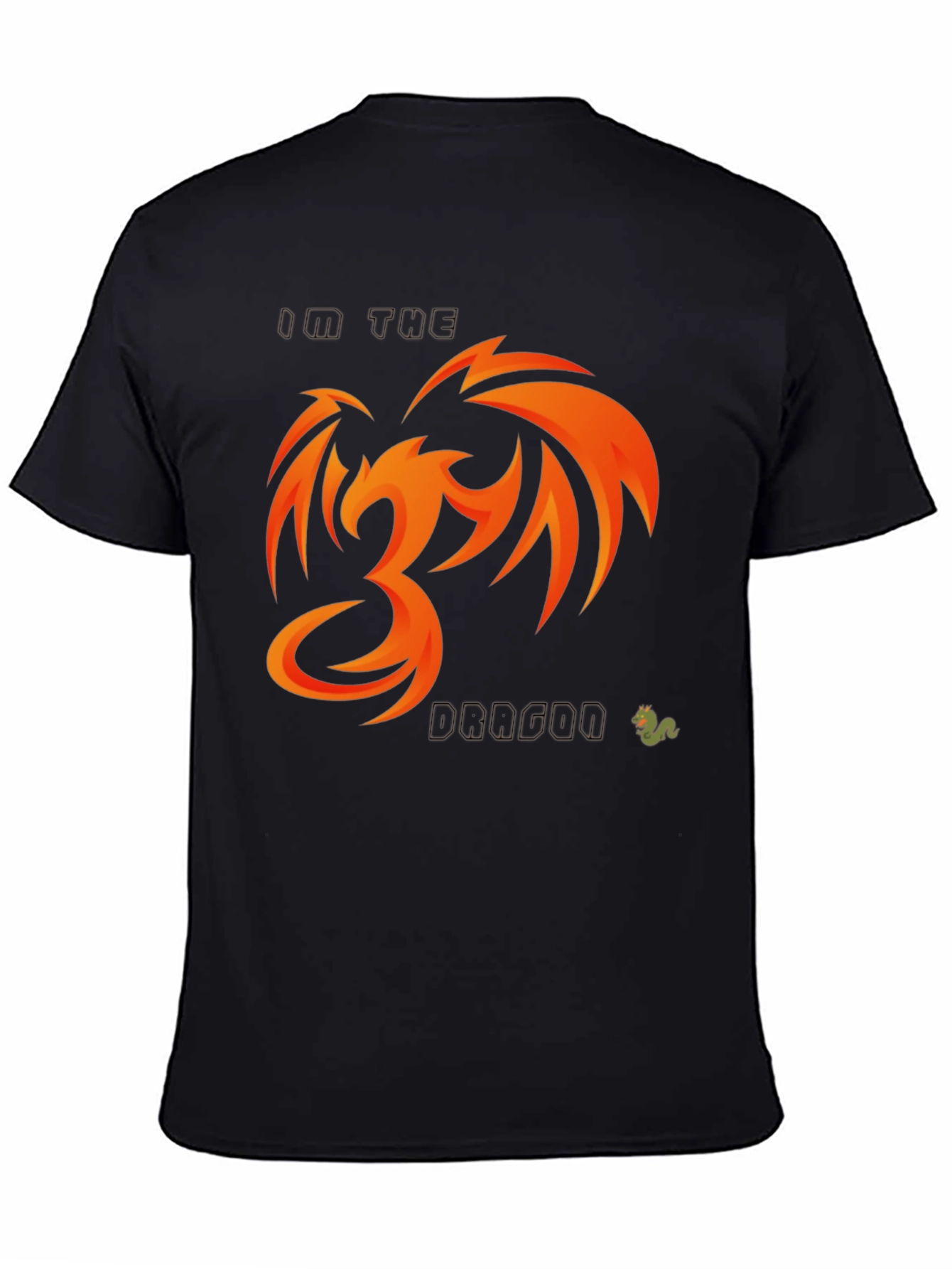 Im the Dragon Black T-Shirt
