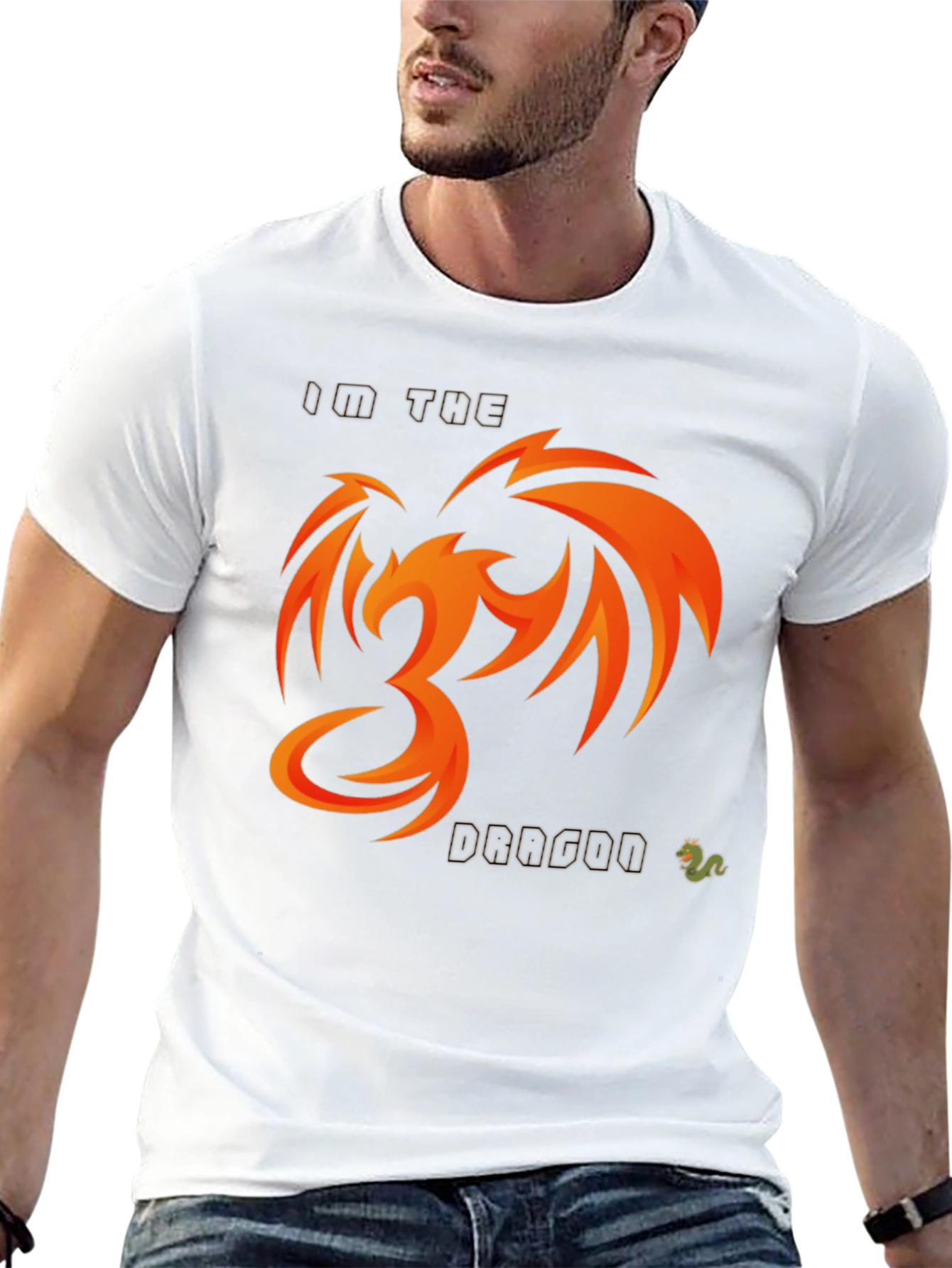 Im the Dragon Black T-Shirt