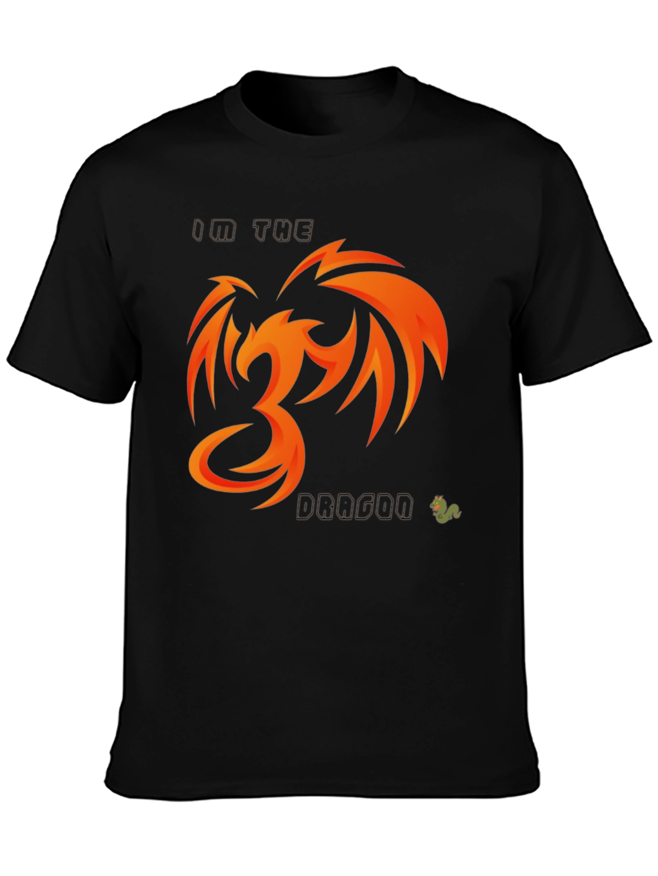 Im the Dragon Black T-Shirt