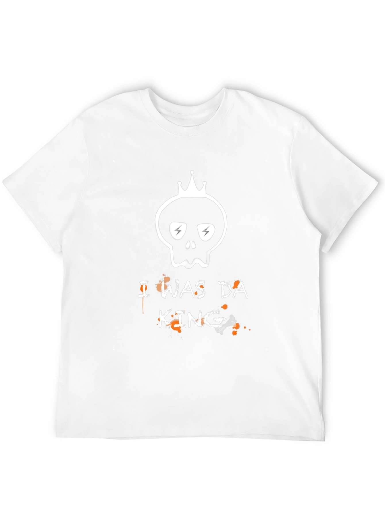 I Was Da King Graphic Tee - Black