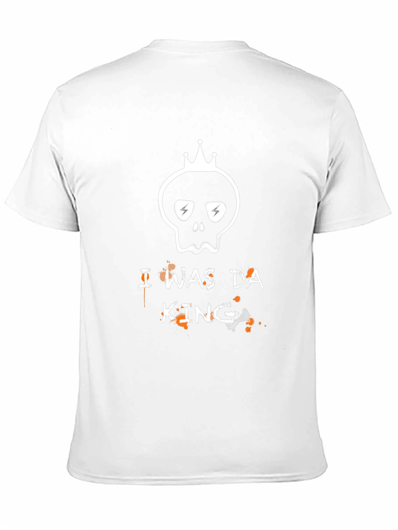 I Was Da King Graphic Tee - Black