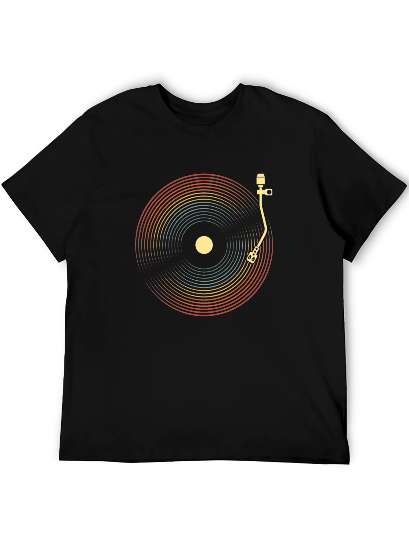 Retro Vinyl Record Player T-Shirt
