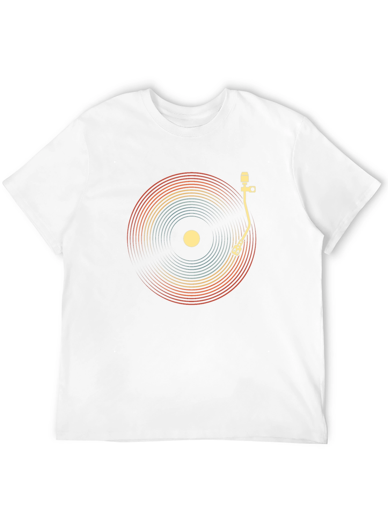 Retro Vinyl Record Player T-Shirt