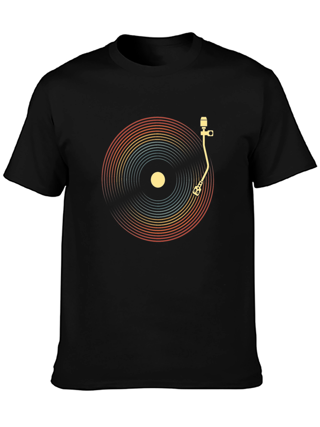 Retro Vinyl Record Player T-Shirt