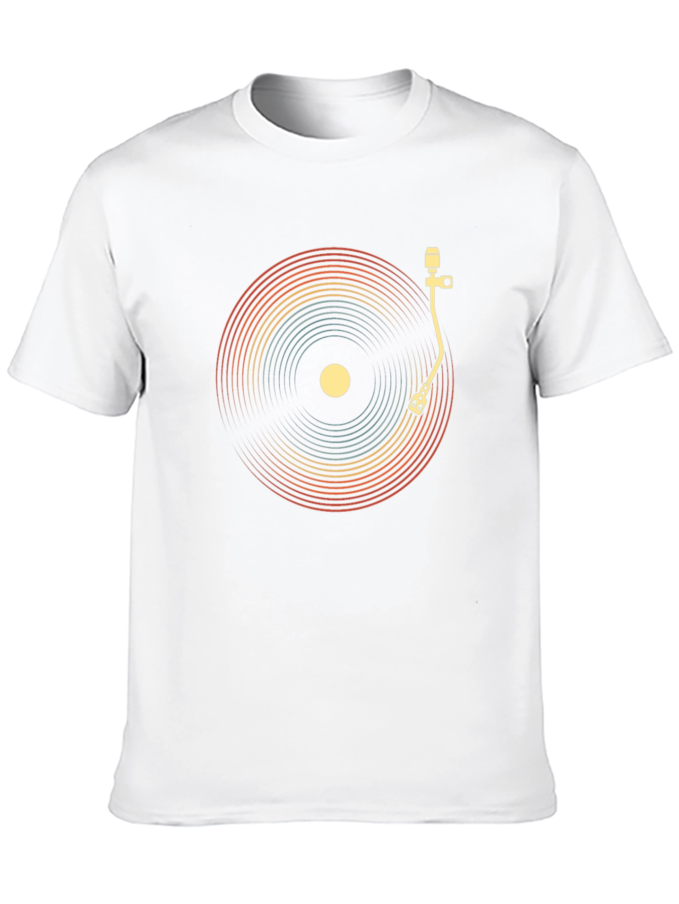 Retro Vinyl Record Player T-Shirt