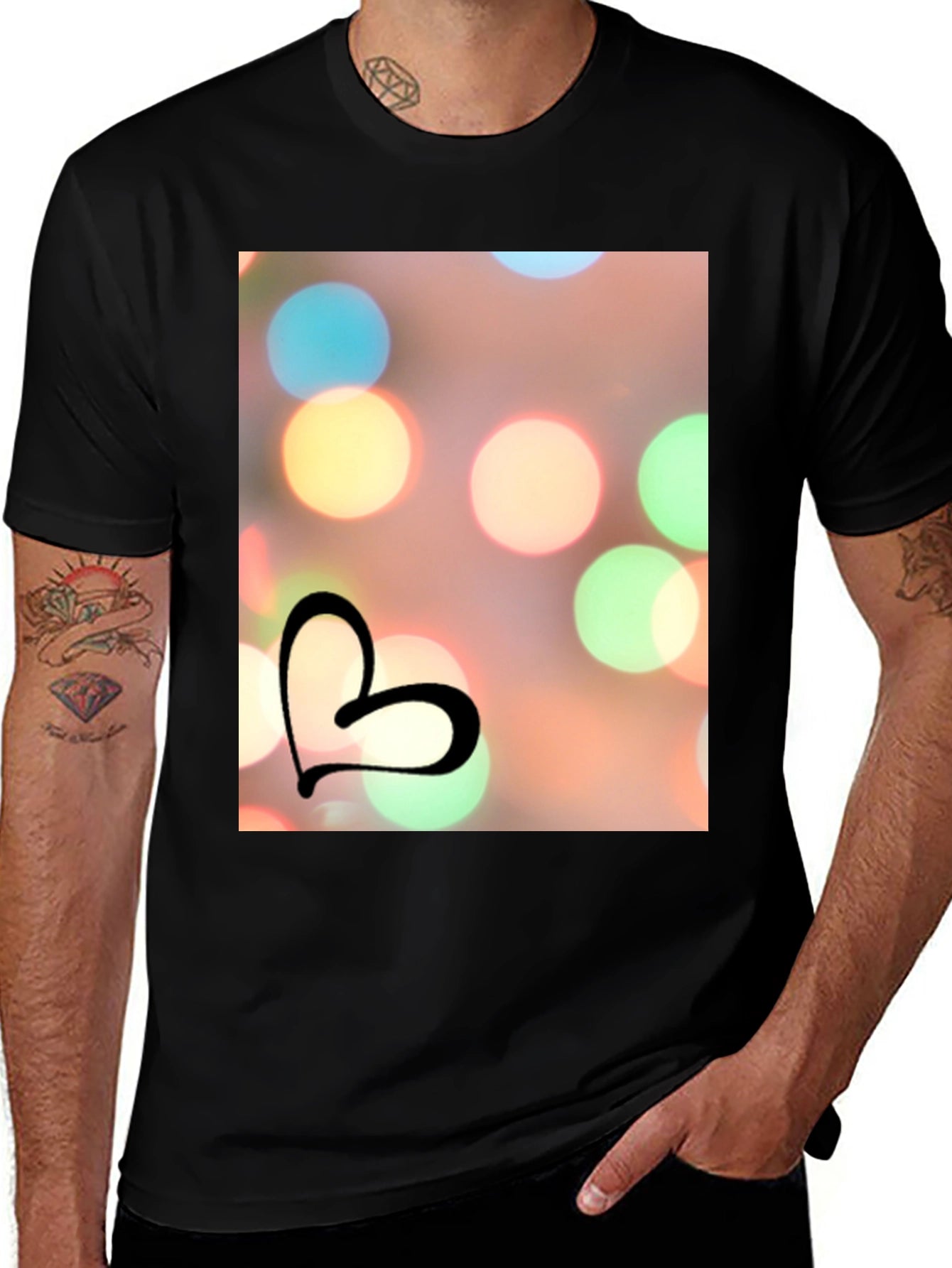 Heart Bokeh T-Shirt