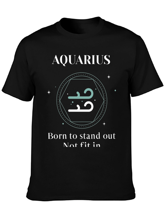 Aquarius Zodiac Sign T-Shirt - Stand Out Style